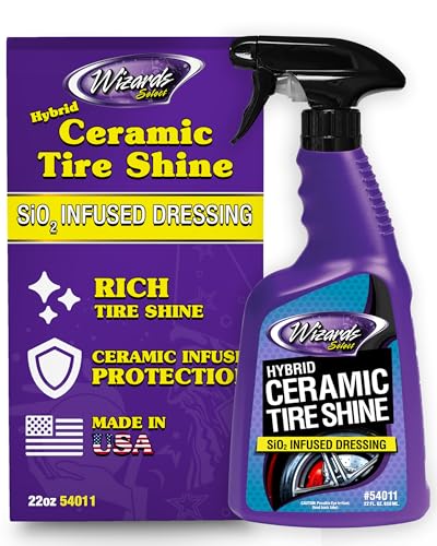 Spray para neumáticos con brillo cerámico híbrido SiO2 650 ml miniatura 1