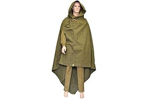 Original Soviet Gorka Canvas Poncho