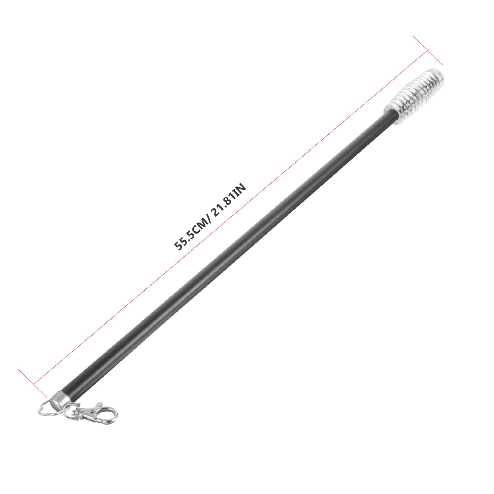 DIYEAH Barre De Tirage Rideaux Aluminium – Tirette Ergonomique Robuste Pour Rideaux Modernes Sans Abîmer Le Tissu