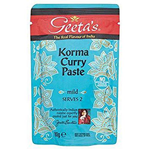 Geeta´s Korma "mild" Curry Paste 80g Cover