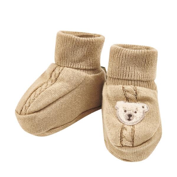 Steiff Babyschuhe EU Größe 002 sesame, Baby Schuhe Unisex,...