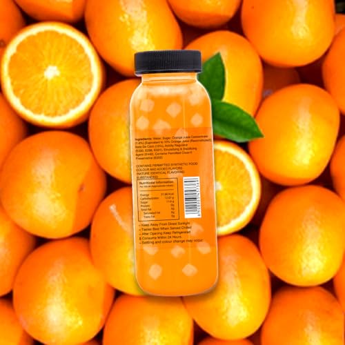 Image of ALPHA 8 FRUIT Juice with NATA De Coco Coconut Cubes Natural Energizer & Immunity Booster, Healthy Juice, High Fiber, Real Natural Taste((Orange Juice, Pack of 24)