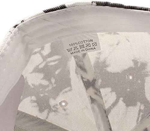 Miniatura 7 de BEARUN Gorra de béisbol de algodón con teñido anudado de perfil bajo, gorra de béisbol de hiphop, sombrero de papá