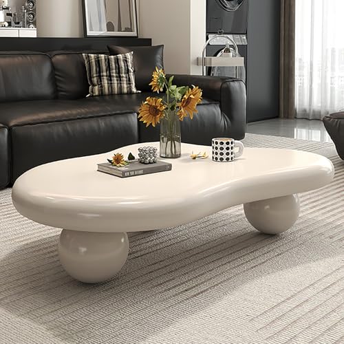 Table basse irrégulière gain de place pour aménager un petit salon - 2