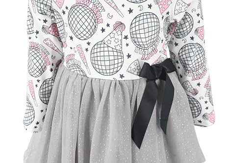 Image of Girls Long Sleeve Tulle Tutu Dresses for Kid and Toddler