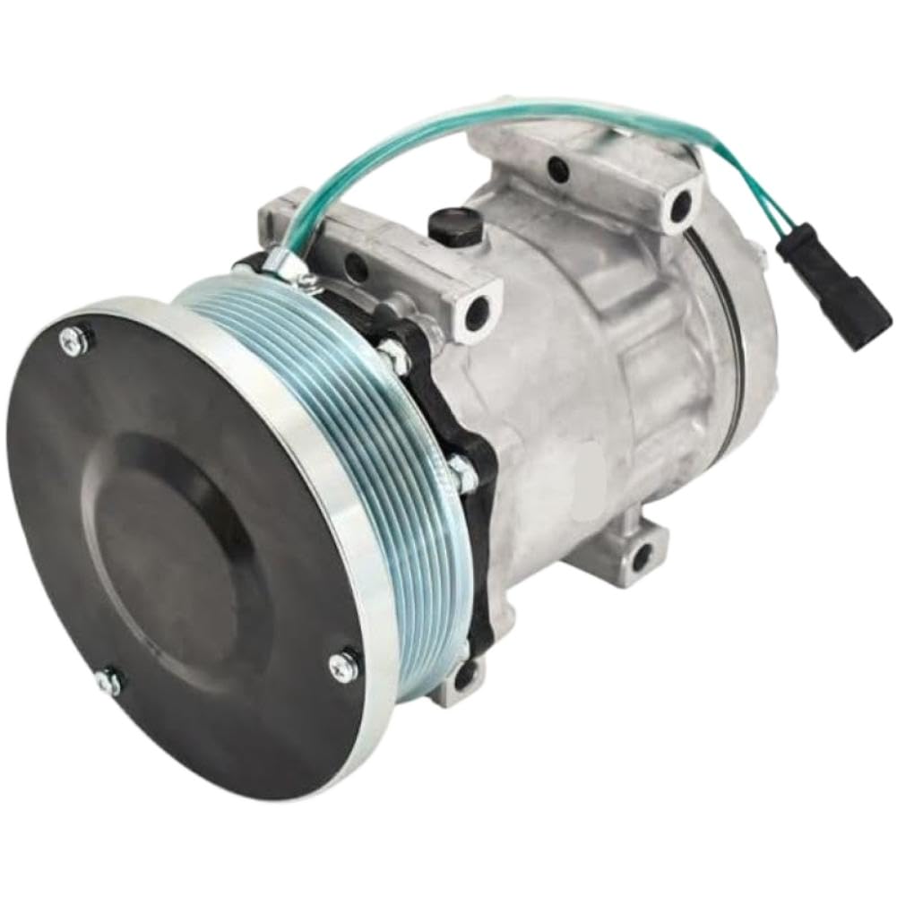 Kawynvpxz Onecolor 24V Ac Compressor 320-1291 3201291 Ca3201291 Compatible With Excavator M316f Mh3022 Mh3024 M320f M318f M314f M322f