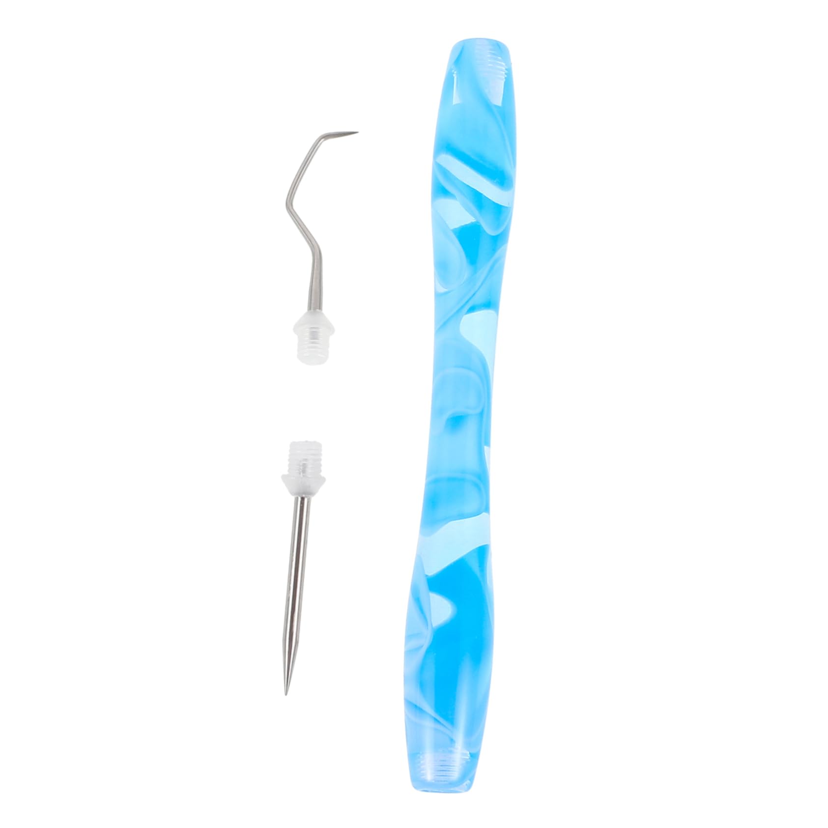 HOMSFOU 4 Set Kit Strumenti per Diserbo Fai Da Te per Creazioni Artigianali Punta Dritta e Ganci Corti Materiali Resistenti e Facili per Progetti Creativi e Occasionali