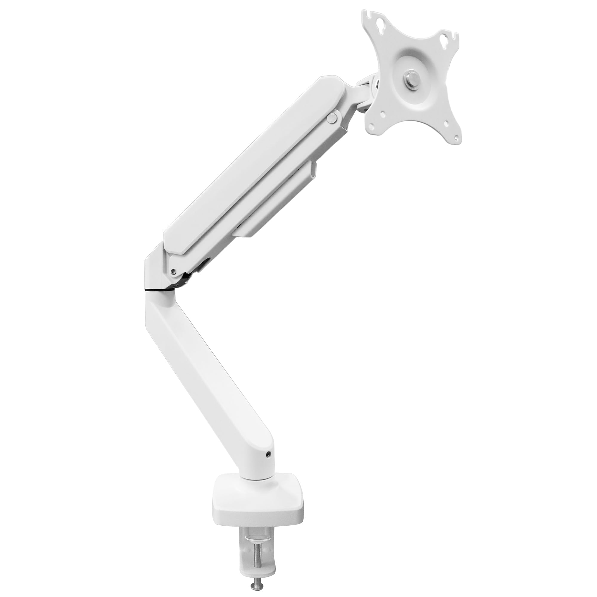 Braccio GAS Lift Per Monitor Da 13 A 30 Pollici - Regolabile In Altezza, Inclinazione, Pivot, VESA 75/100 - Foto 8