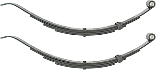 Sturdy Built Trailer Leaf Springs 24 1/2 inch Slipper Style 4 Leaf 2000lb Capacity