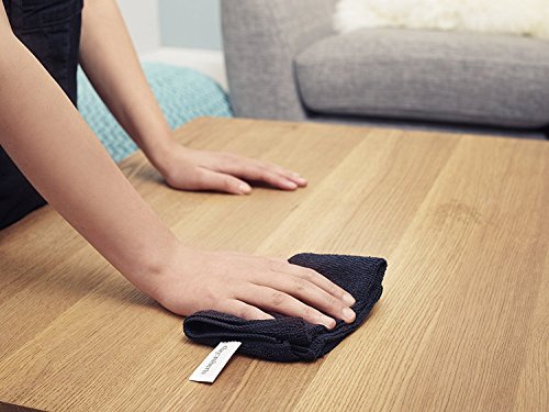 Panni in microfibra nero