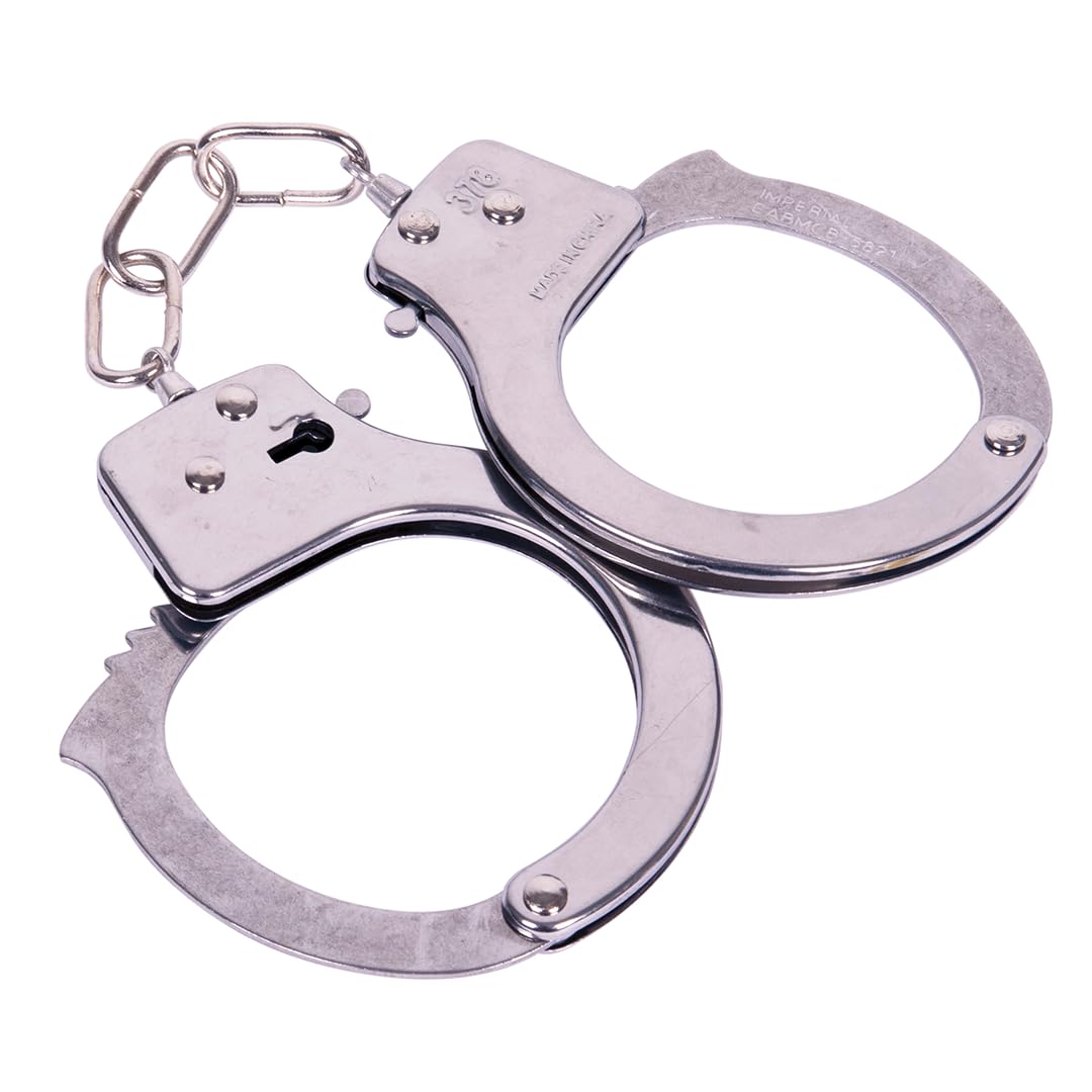 Accesorios para disfraz , esposas de metal 2