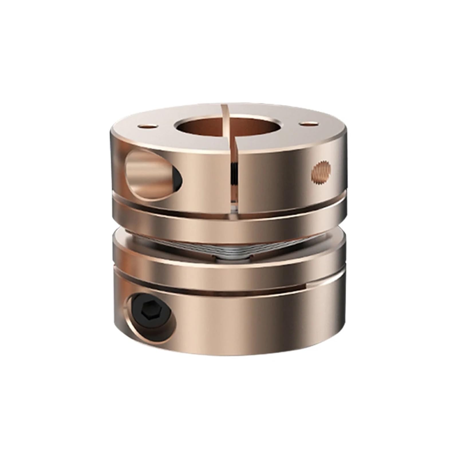 Accoppiatore a Disco Singolo D50 L44 Giunto a diaframma Flessibile Giunto Elastico Motore Passo-Passo 8mm da 10mm a 22mm(8x9)