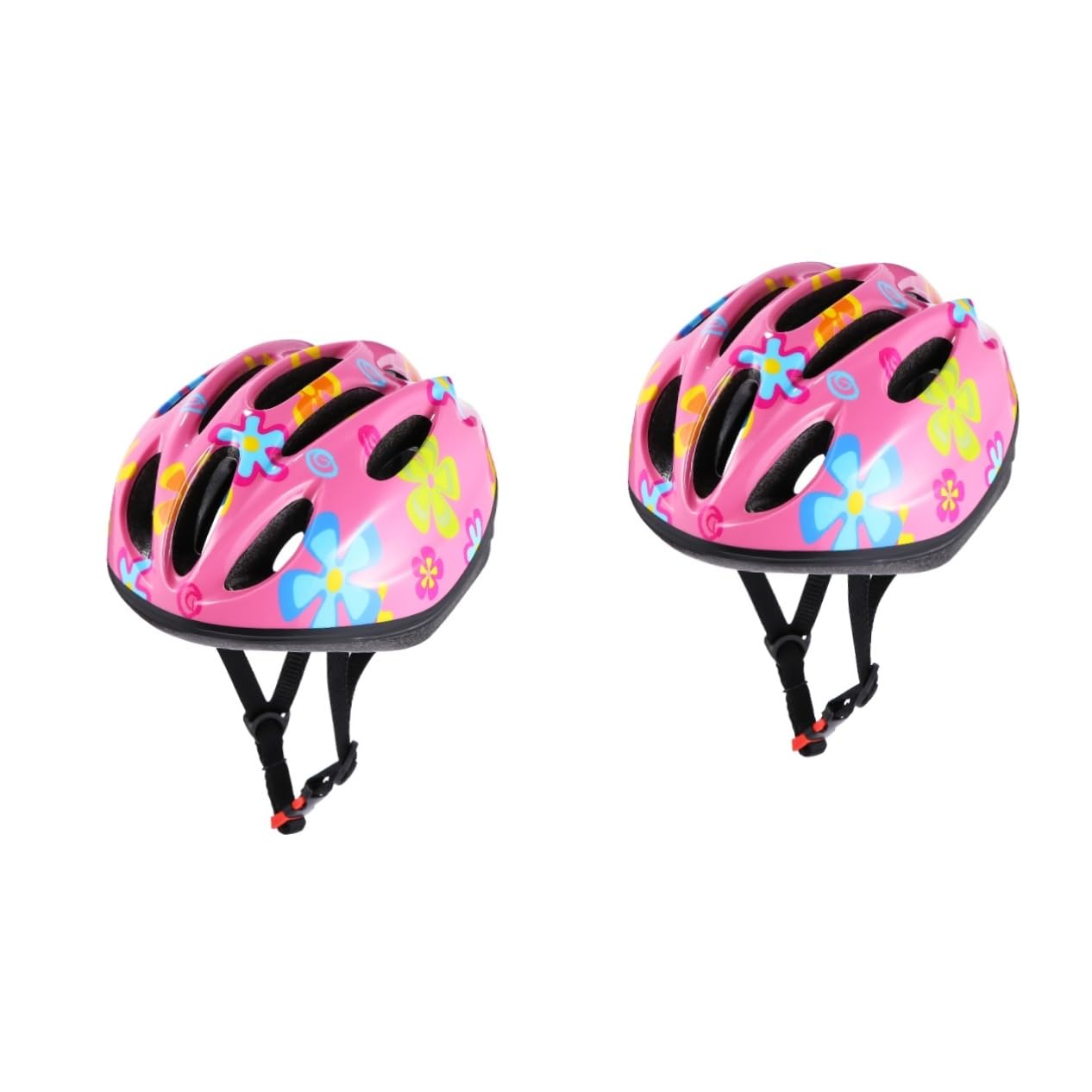 2pièces Casque De pour Garçon Fille Casque De Vélo Patinage Et Scooter Ajustable Design Aéré Et pour Sports De Plein Air