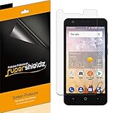 (6 Pack) Supershieldz Designed for ZTE Avid 559 Screen Protector, High Definition Clear Shield (PET)