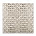 Crema Marfil Polished Basketweave Mosaic Tile w/ Emperador Dark Dots - Box of 5 sq. ft.