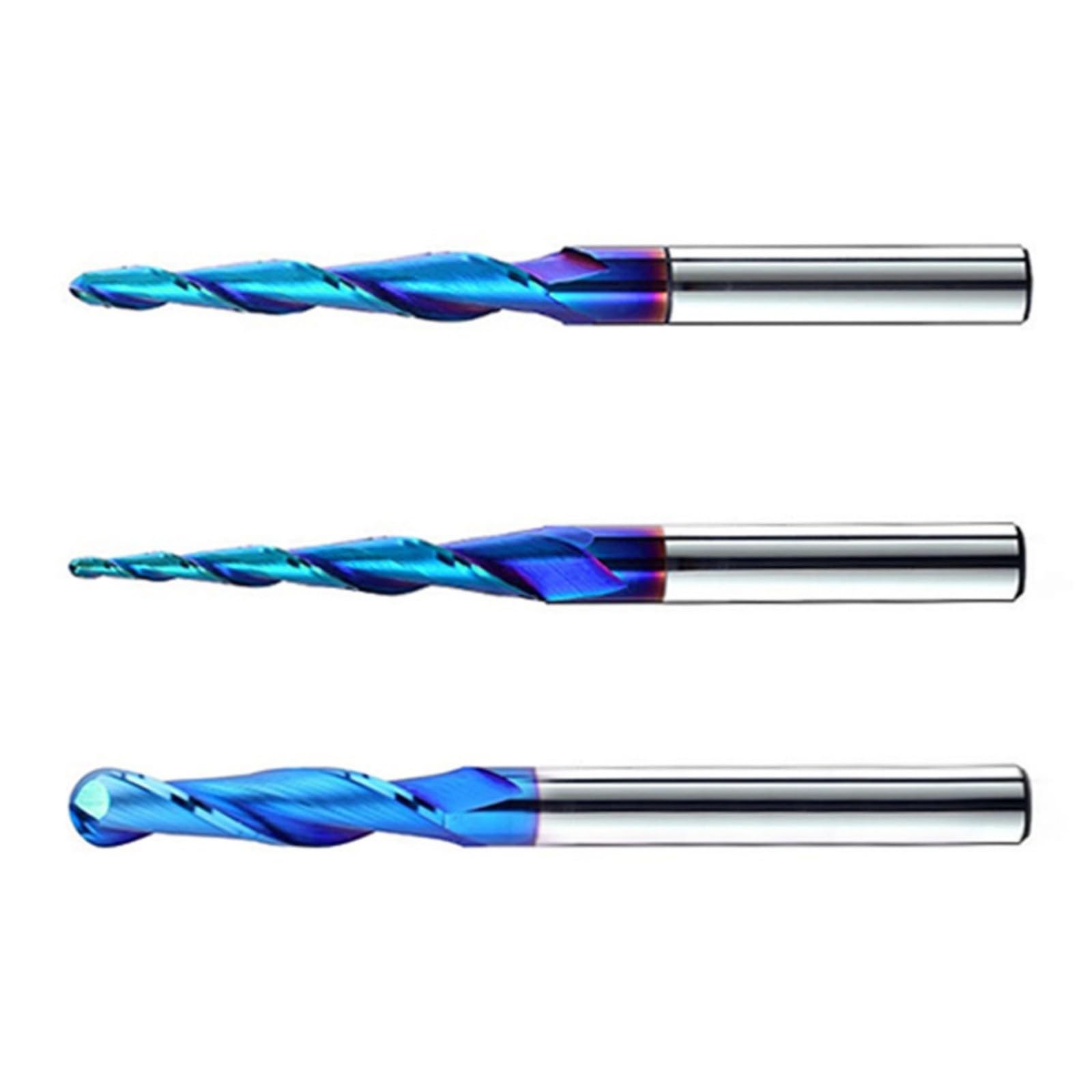Broca de grabado de 2 filos, resistente al calor con baja resistencia al corte para tallar suave en madera dura, madera blanda y materiales compuestos, escultor industrial broca para carpintería