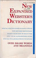 New Expanded Webster's Dictionary 1988 Edition B001L9ZA4A Book Cover