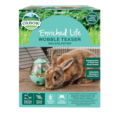 Oxbow Enriched Life Wobble Teaser. Small animal enrichment feeder