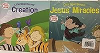 Little Bible Heroes 8-pack Flip-Over-Books: Creation to Jesus' Miracles 1338121766 Book Cover