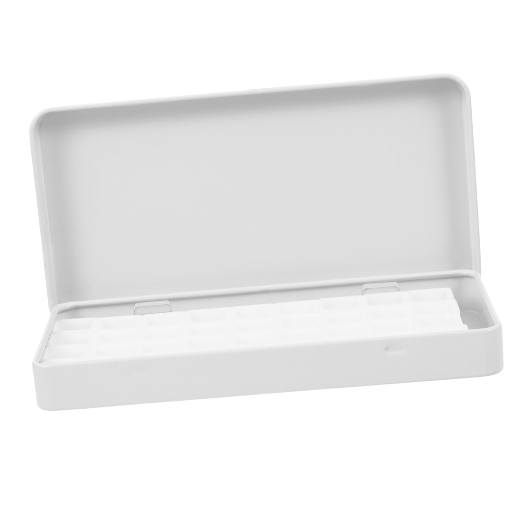 3ensembles Boîte De Mélange De Pigments à Peinture Métal Palette Aquarelle Vide Étui De Rangement Portable pour Artistes pour Et Créatif