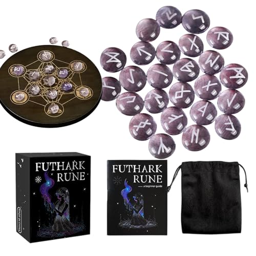 Piedras rúnicas de la brujería: decoración espiritual para meditar en casa