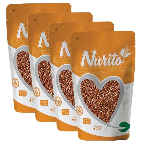 Image of Nurito Premium Dry Fruits (Alsi /Flax Seeds, 1000g)