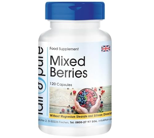 Fair & Pure® - Berry Capsules - Plus spirulina - Vegan - 120 Capsules