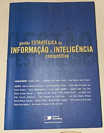 Capa do livro Gestao Estrategica Da Informaçao E Inteligencia Competitiva