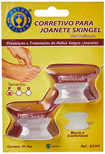 Corretivo para Joanete Skingel, Ortho Pauher, Translucido, Pequeno