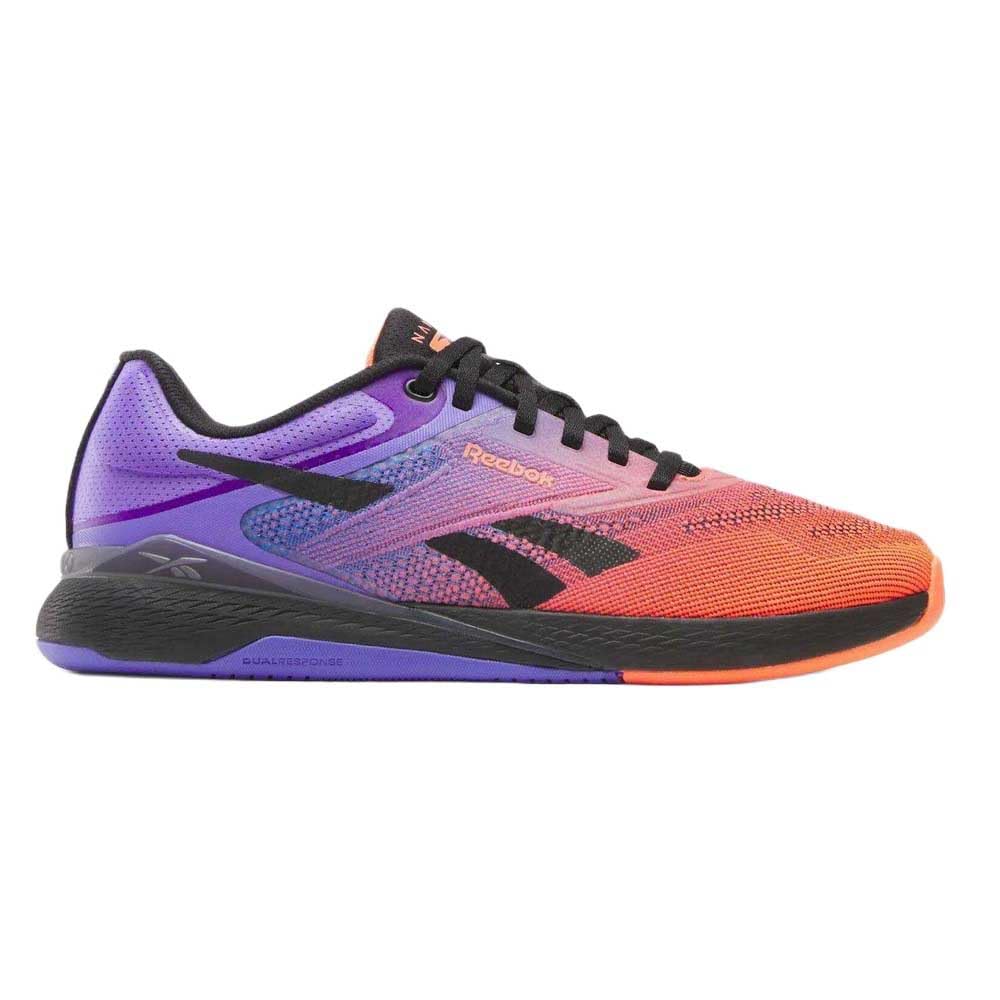 Reebok Women's Nano X5 Trainers, FTW White Flash Orange Royal Purple, 5 UK
