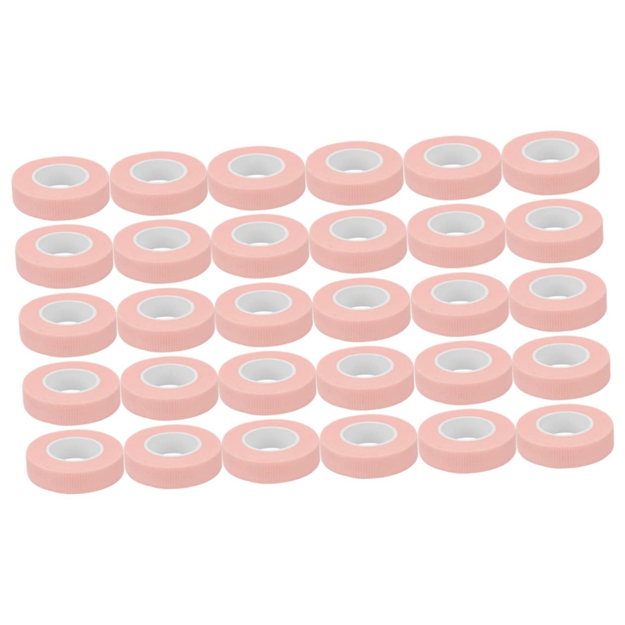 Cintas para Pestañas Adhesivas de Aislamiento 30 Unidades 1,25 Cm Transpirable Rosa para Extensiones y Maquillaje Profesional de Ojos
