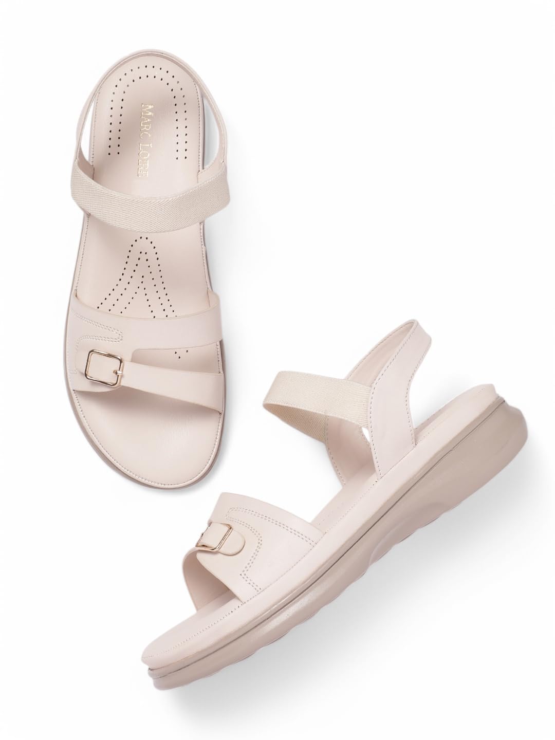 Women's Comfortable Slip on Casual Open Toe Flats Sandals