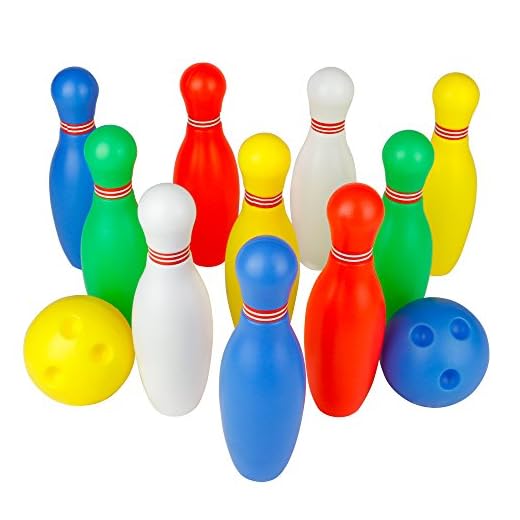 Bowling Pins Ball Toys Small Plastics Bowling Set Fun Indoor Family Games with 10 Mini Pins and 2 Balls, Educational Toy Birthday Gifts for Baby Kids Toddlers Boys Girls Children 3 4 5 6 Years, 12Pcs