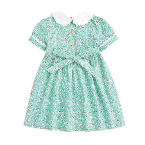 Curipeer Toddler Girl Dress Summer Floral Dresses for Girls Short Sleeve Playwear Sundress2