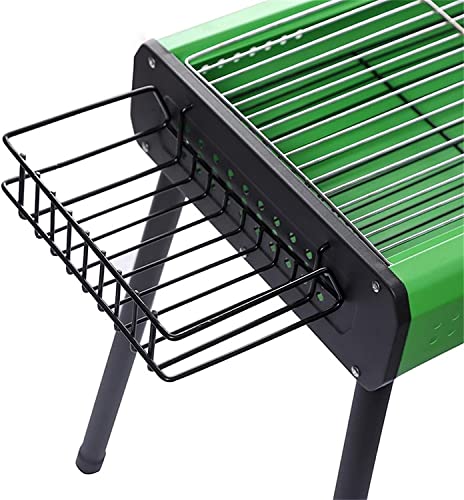 Barbecue portable charbon avec tablette pour une cuisson stable