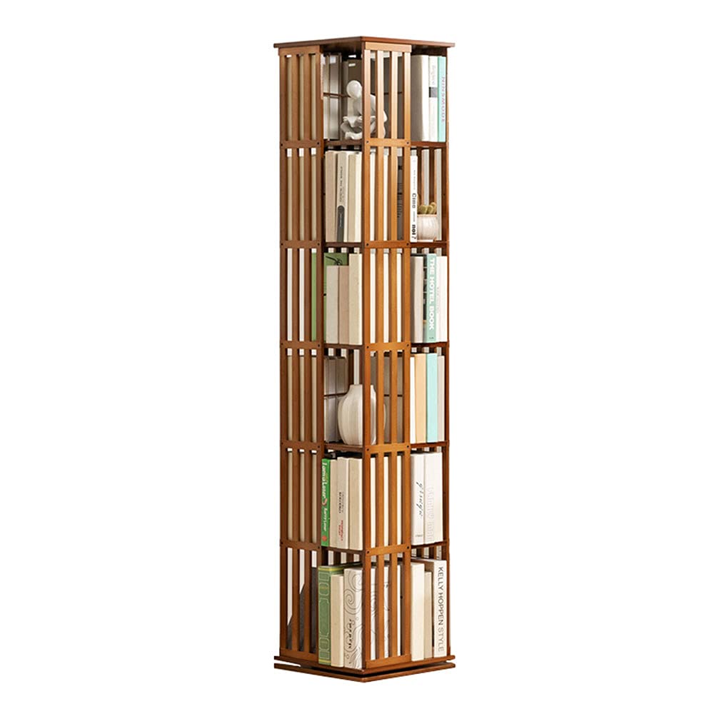 Aheaplus Rotating Bookshelf, 360 Display Corner Bookshelf For Sall - View #4