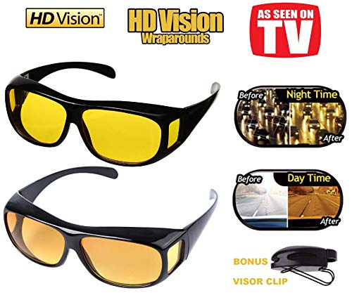 hd vision clip on sunglasses