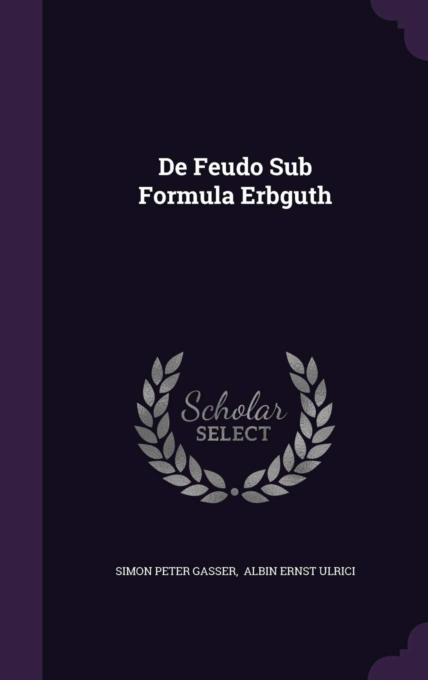 De Feudo Sub Formula Erbguth