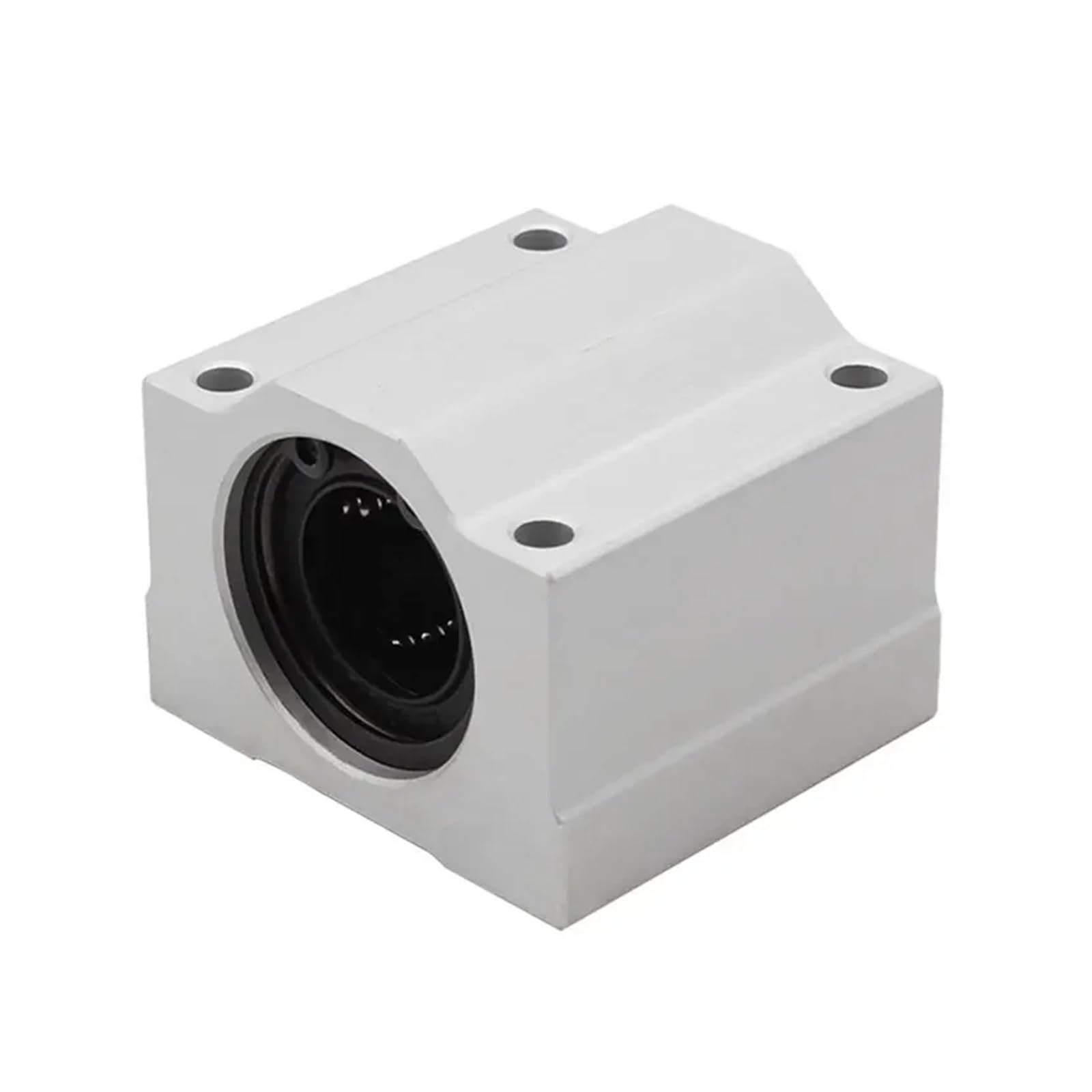 4 Piezas de cojinete de Bolas de Movimiento Lineal, Bloque Deslizante, buje SC8UU SCS8UU SC10UU SCS12UU SCS16UU SC20UU, Eje Lineal, Piezas para Impresora 3D CNC (SCS8UU)
