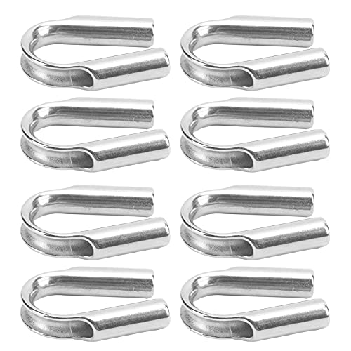 Câble en acier préservé grâce au dé à coudre M6 FTVOGUE robuste en inox 304