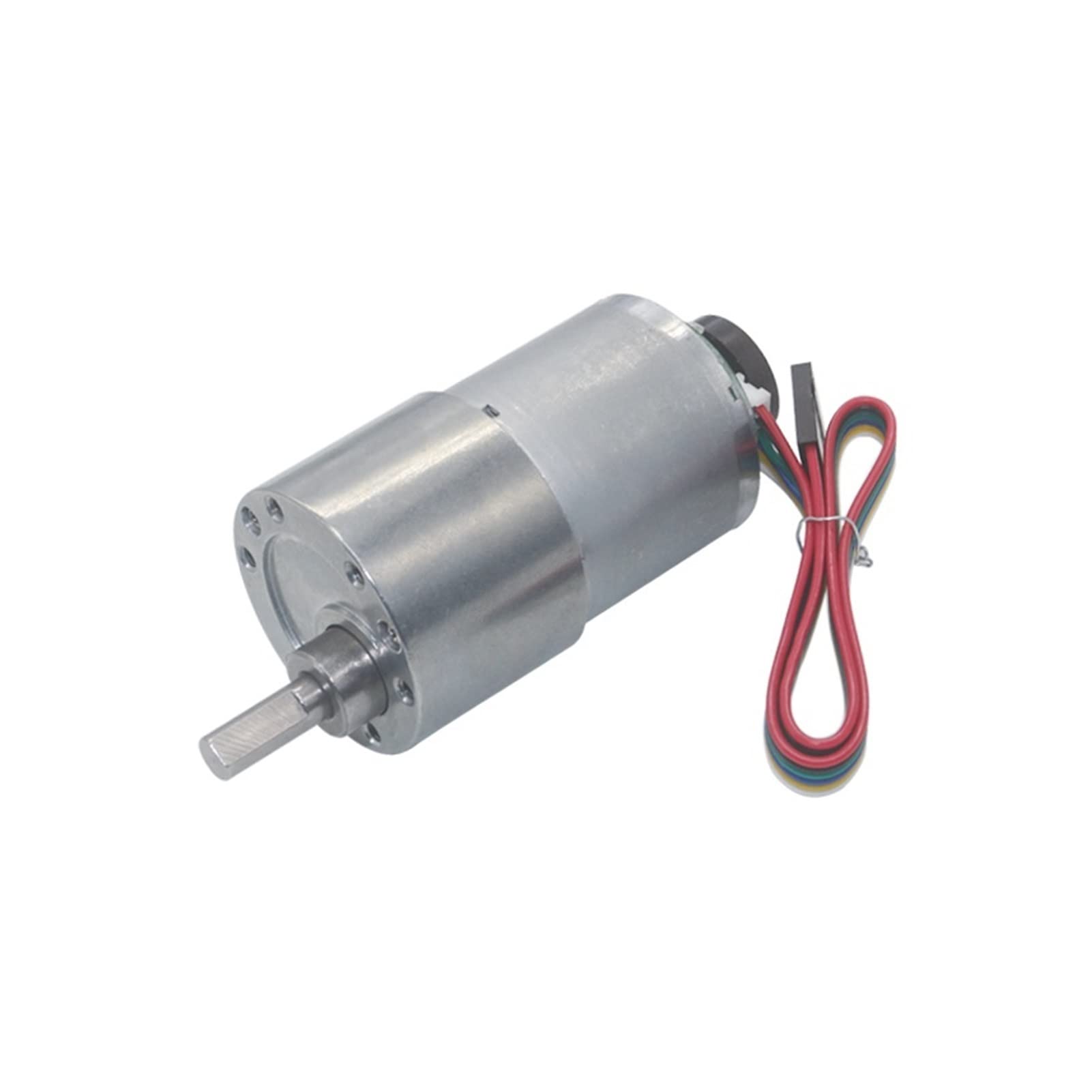 FCARUMIQP Mini Motor 12V 24VD C 7-1600RPM Large Torque Eccentric Shaft Gear with Encoder 37GB-3530E Code Geared Motors : 18.5RPM(12V 500RPM)
