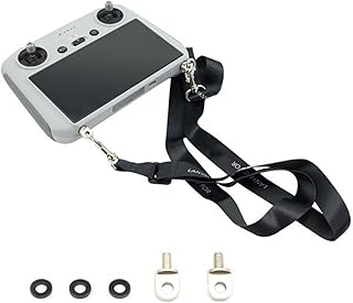 NUHFUFA Neck Lanyard Compatible with DJI RC Controller Accessories, Nylon Braided Shoulder Neck Strap for Mini 3 PRO/MAVIC3/Air 2S/RC2 Smart Remote Controller