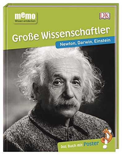 memo Wissen entdecken. Große Wissenschaftler: Newton, Darwin, Einstein. Das Buch mit Poster!