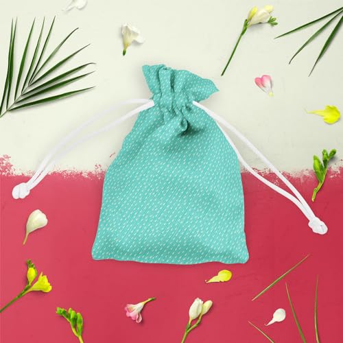 Image of ArtzFolio Rain | Pouch Wrist Potli Bag | Bag for Weddings & Casual Parties