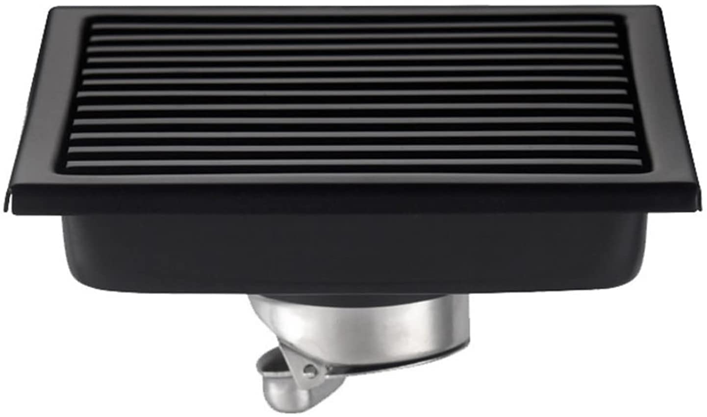 Drain de douche pour cuisine et salle de bain moderne avec filtre noir