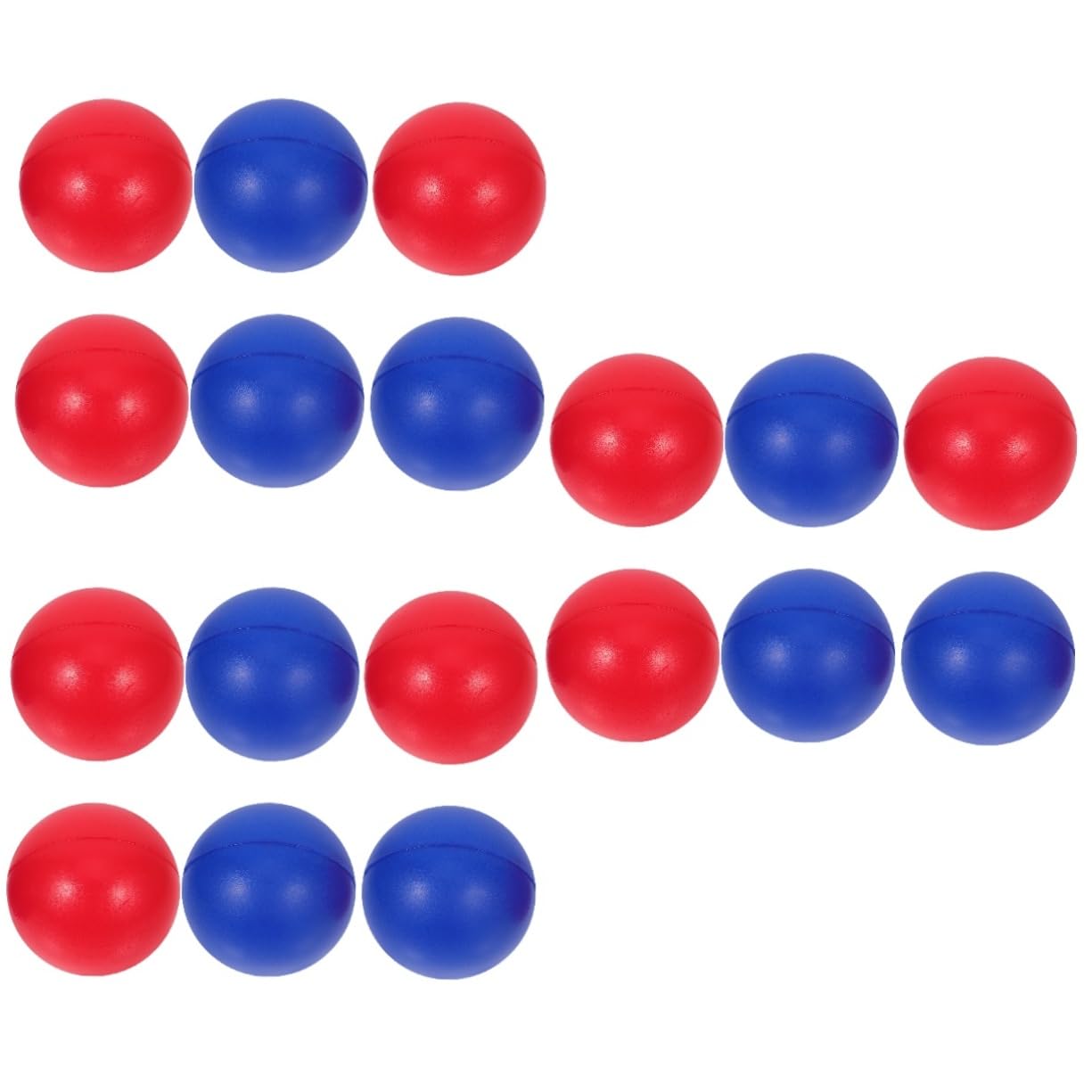 BESPORTBLE 3sets 6pcs Pu Beach Paddle Ball High Visibility Training Balls for Indoor Outdoor Games for Enhancing Hand Eye Coordination 6pcs*3