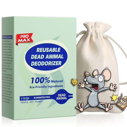 Animal Odor Eliminator for Strong Odor Remover, Dead Animal Smell Eliminator- Safe Indoor & Outdoor Use, Natural Odor Remover, Fresh & Effective