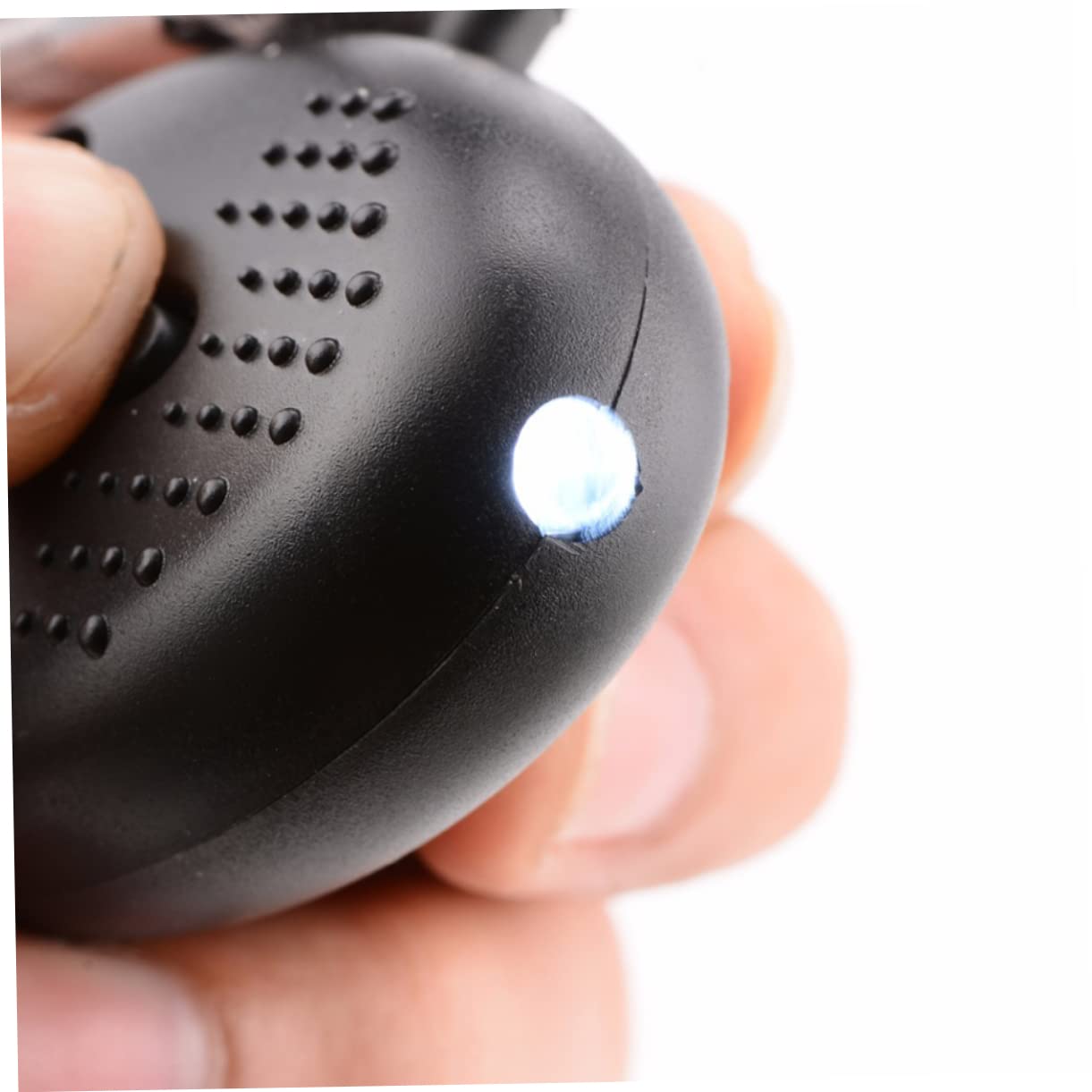 jojofuny 6piezas Alarma Personal De Emergencia con Luz Led Diseño Compacto y Ligero para Mujeres Trabajadores Nocturnos Niño Niña y Ancianos Negro