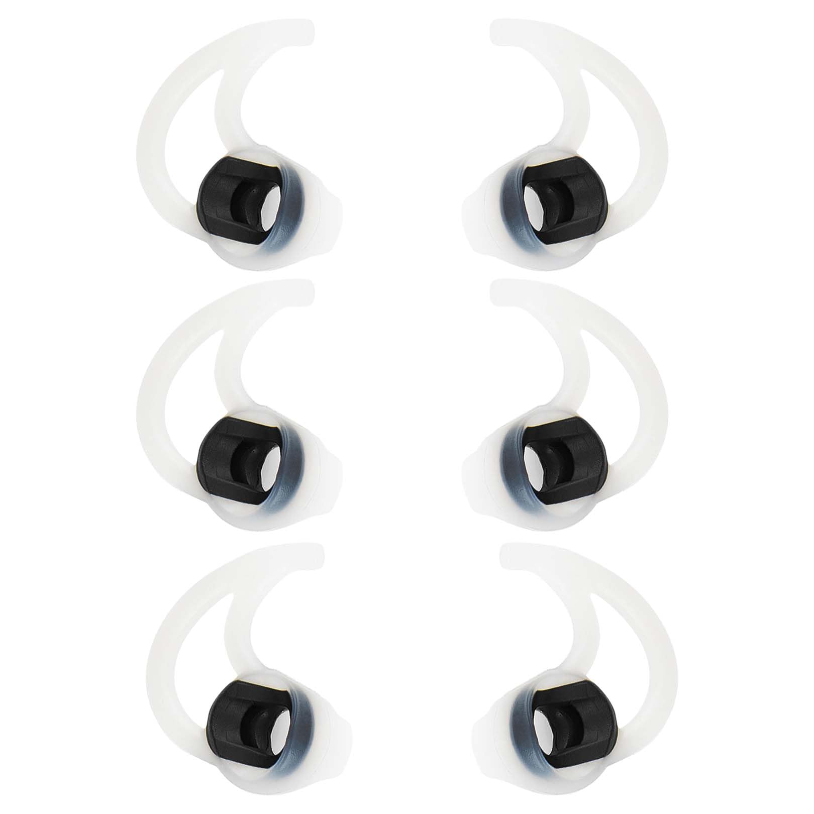 Replacement Earbud Tips Silicone Earbud Covers Compatible with Bose SoundSport Freestyle IE2 IE3 Headphone Ear Tips, 3 Pairs Large