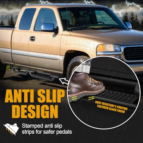 Estribo de acero para Chevy Silverado 2001-2006 miniatura 4